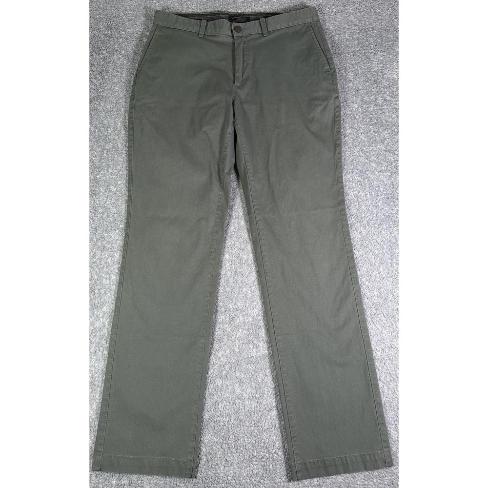 Banana Republic Pants Mens 32x32 Olive Green Aiden Bedford Slim Fit Chino Preppy